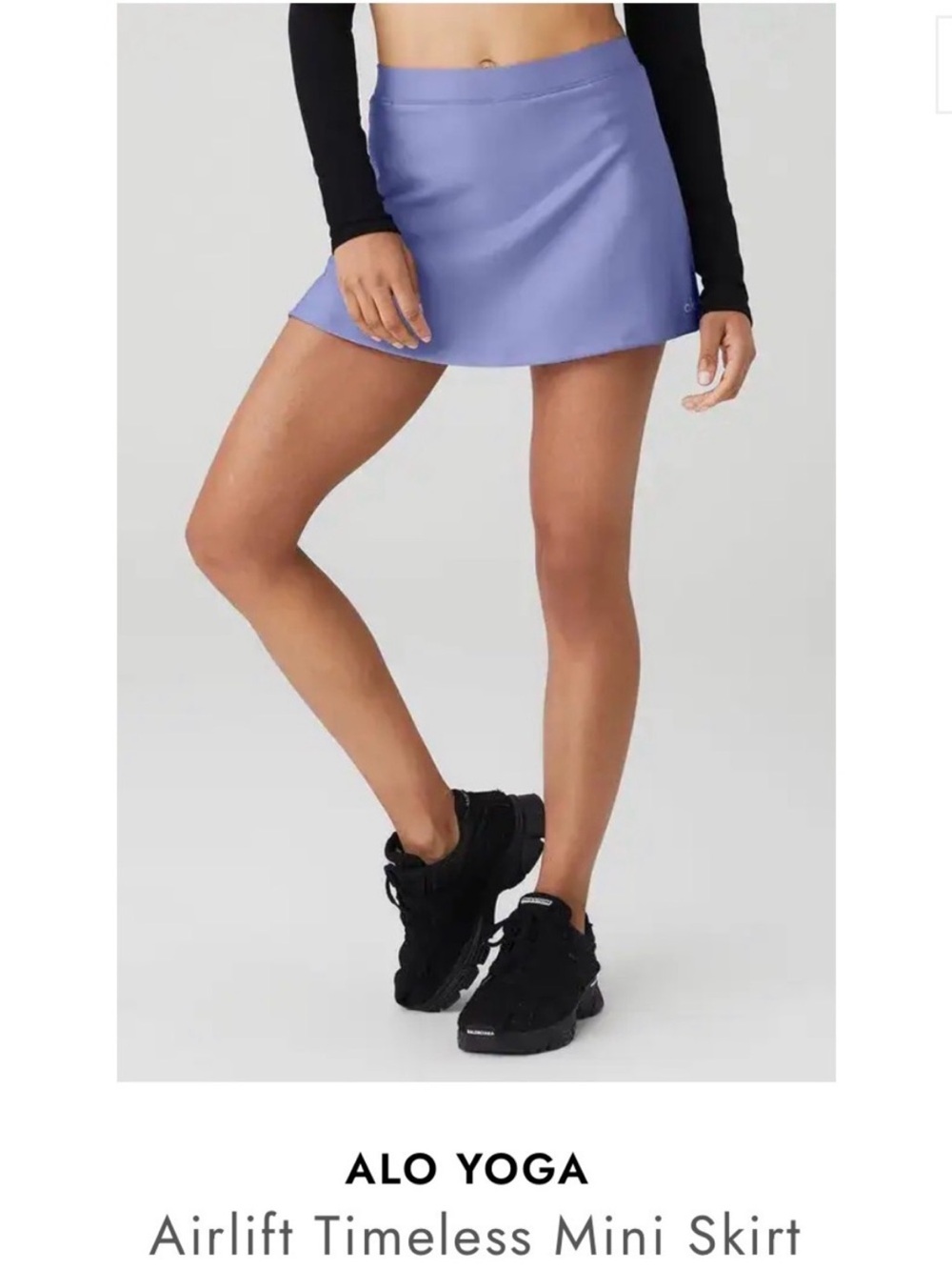 ALO Yoga Airlift Timeless mini skirt